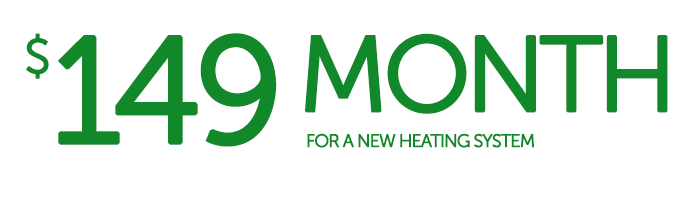 149 per month heating offer